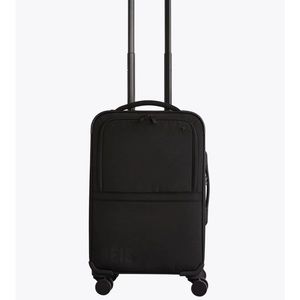 BEIS SOFT-SIDED COLLAPSIBLE CARRY-ON - BLACK.